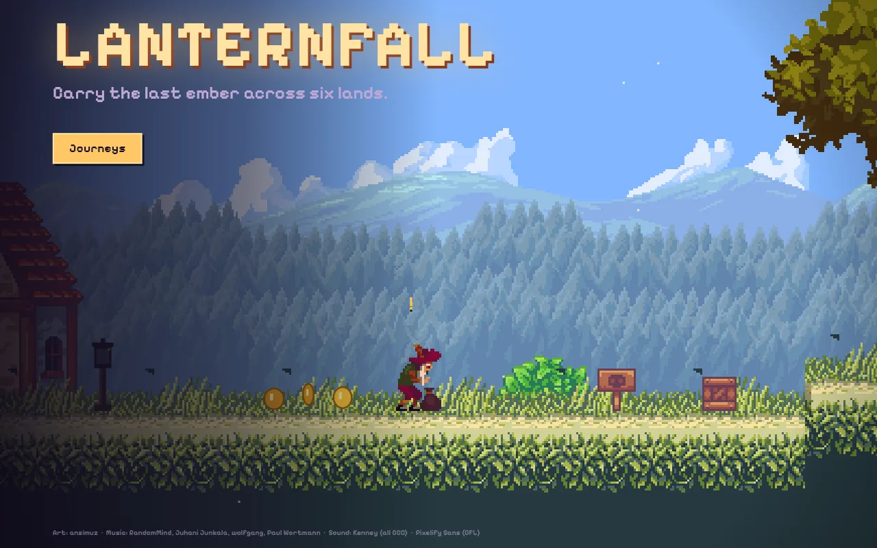 Title screen